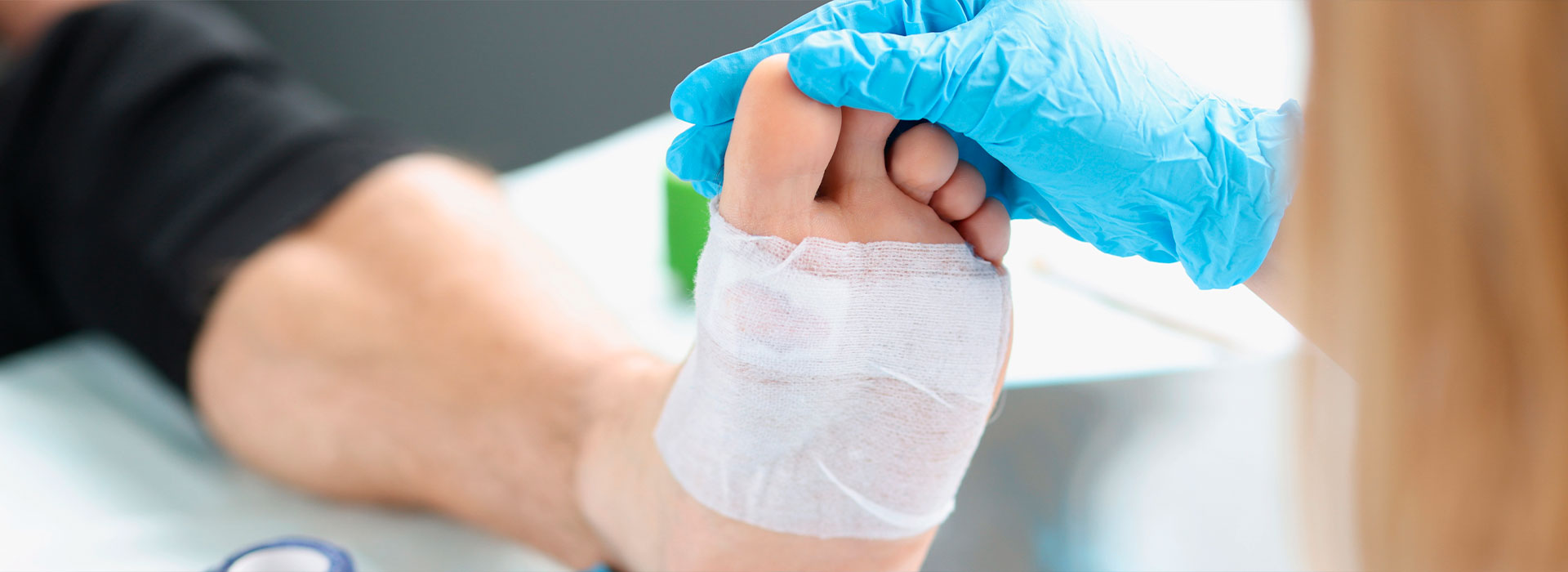 Soins de pieds diabétiques